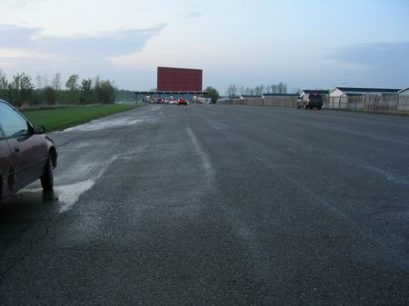 Miracle Twin Drive-In Theatre - Driveway (newer photo)